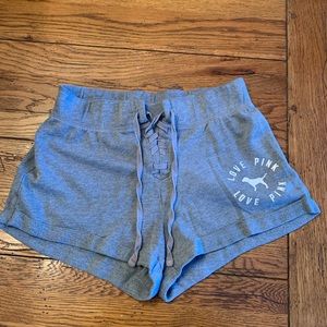 Pink lounge shorts x-small